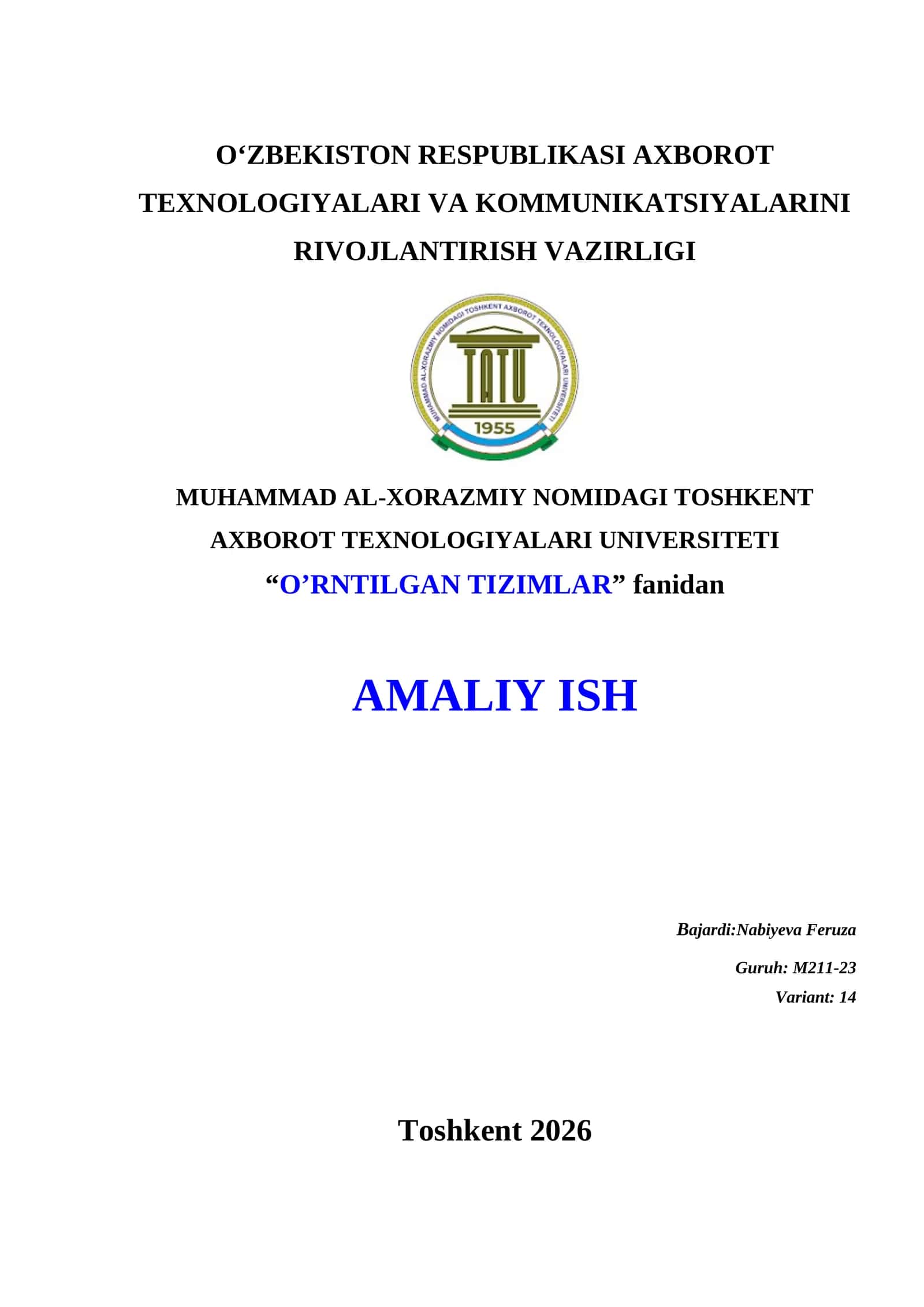 MODELLARNI BAHOLASH VA TANLASH