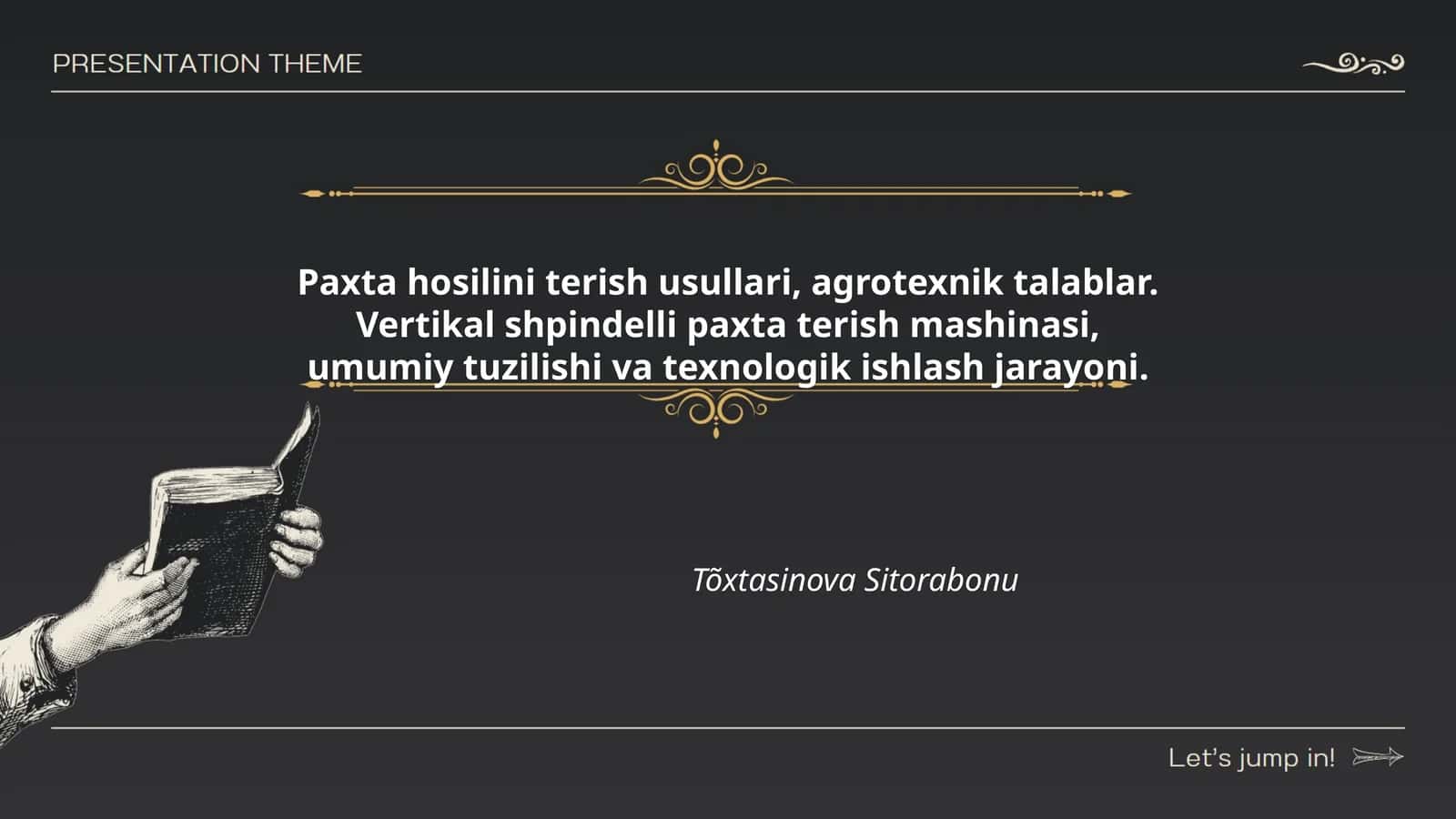 Vertikal shpindelli paxta terish mashinasi