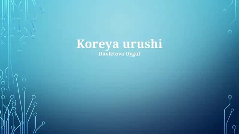Koreya urushi