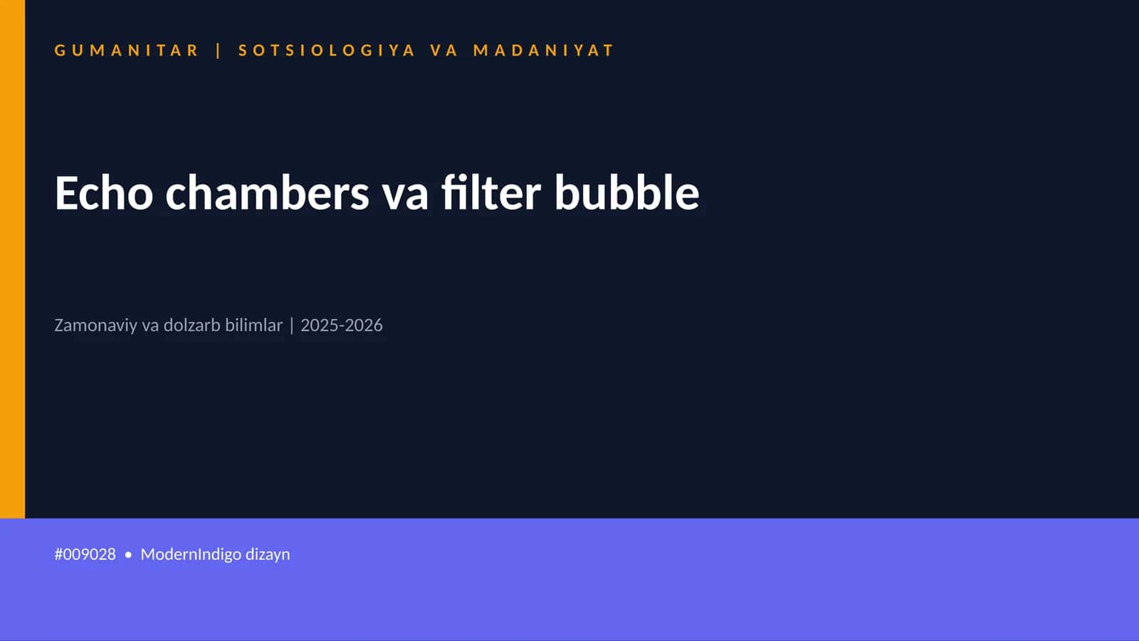 Echo chambers va filter bubble