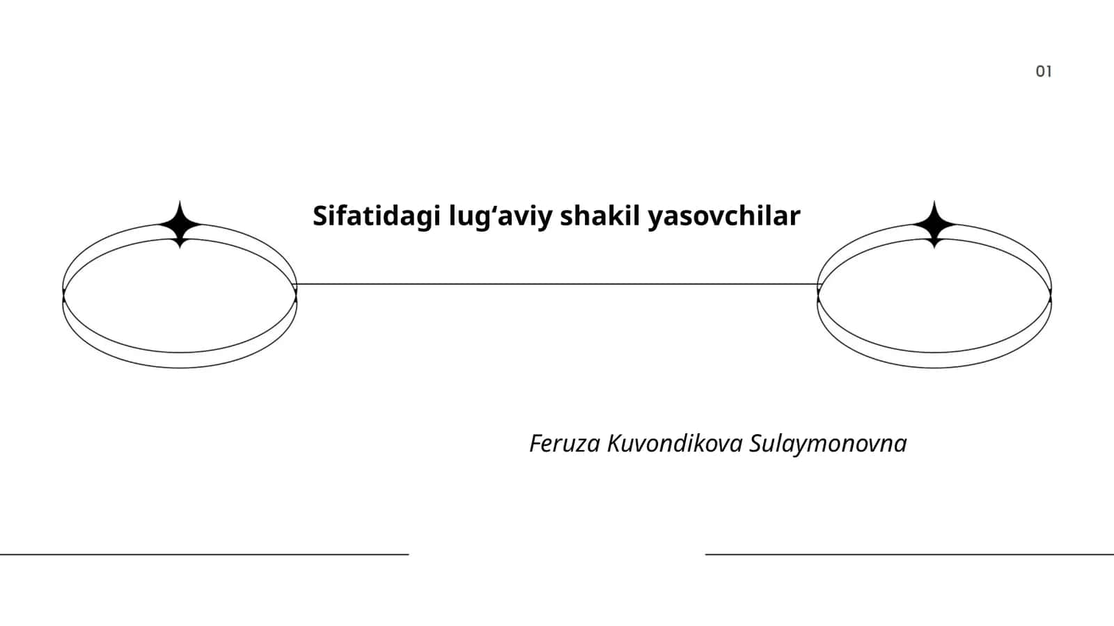 Sifatidagi lugʻaviy shakil yasovchilar
