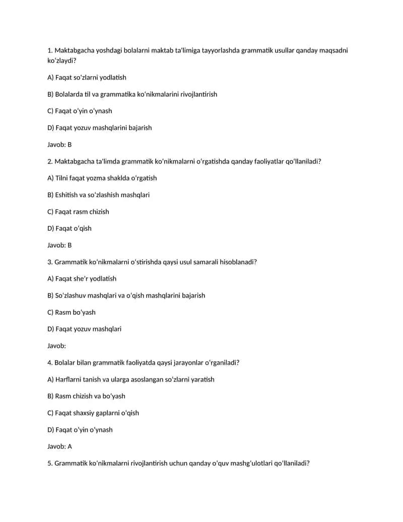 Grammatik qoidalar