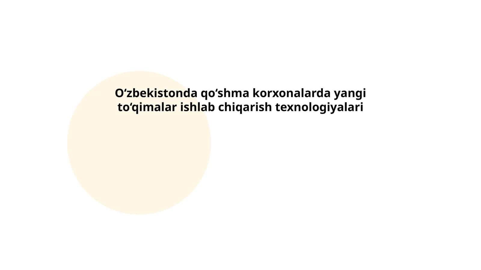 Sintetik tolalar ishlab chiqarish texnologiyalari