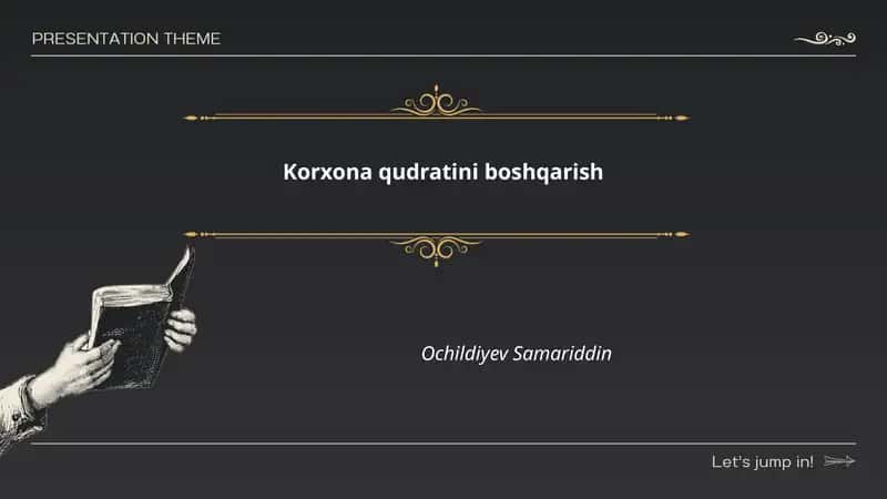 Korxona qudratini boshqarish