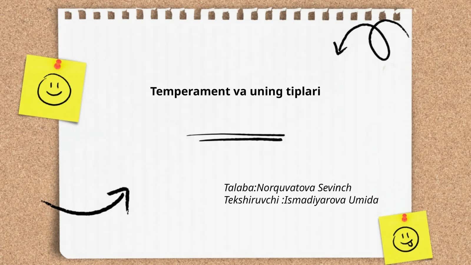 Temperament va uning tiplari