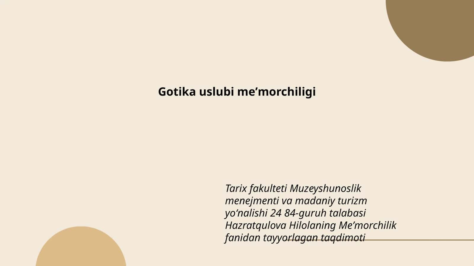 Gotika uslubi meʼmorchiligi