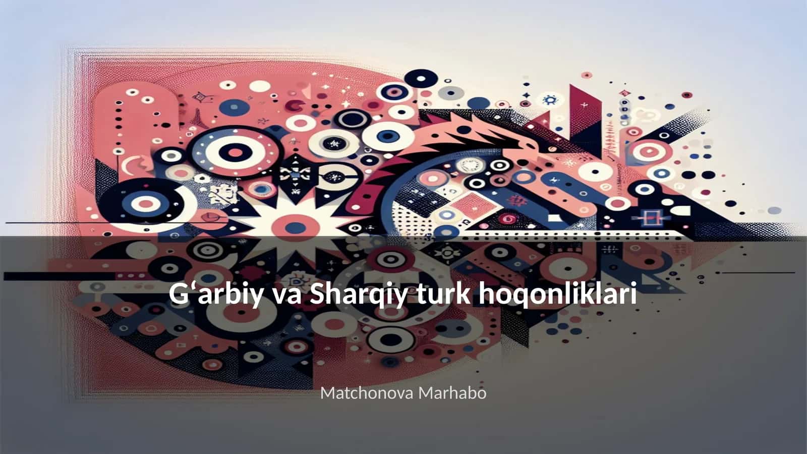 Gʻarbiy va Sharqiy turk hoqonliklari