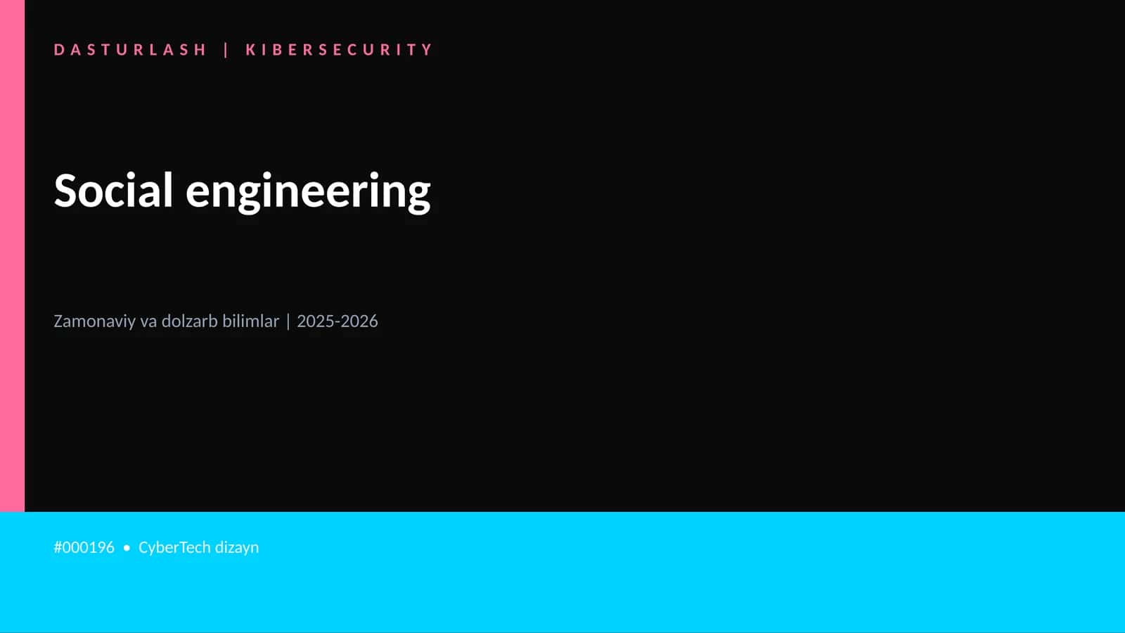 Social engineering