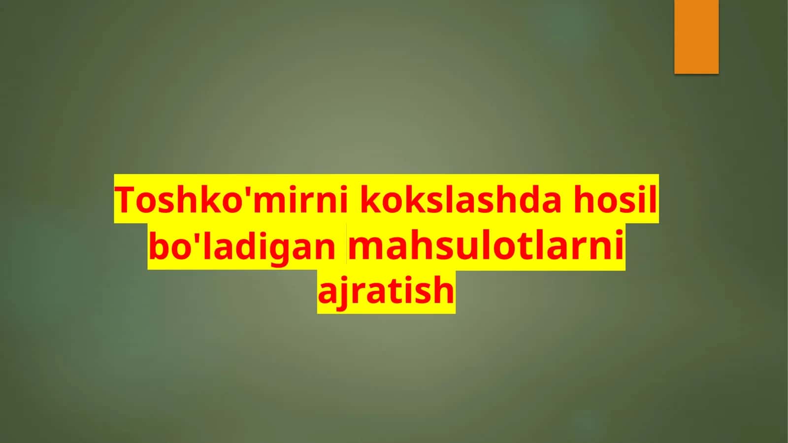 Koks kimyosi