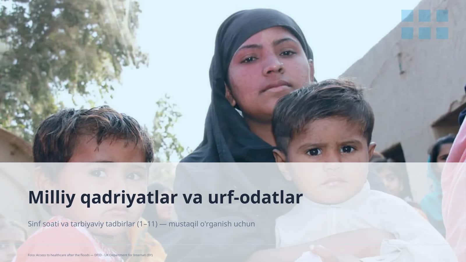 Milliy qadriyatlar va urf-odatlar