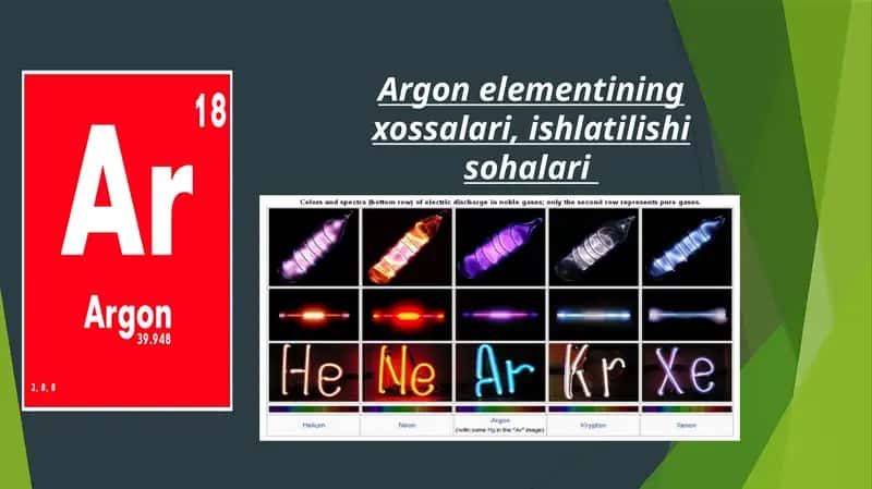 Argon elementi