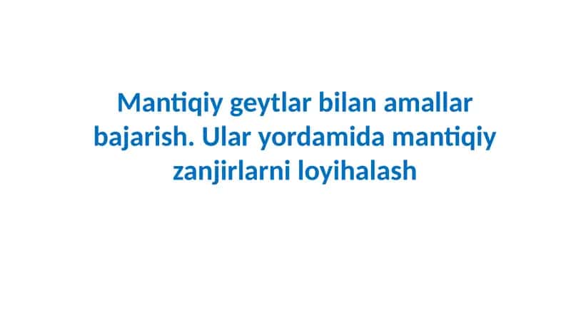 Ikkilik Mantiq