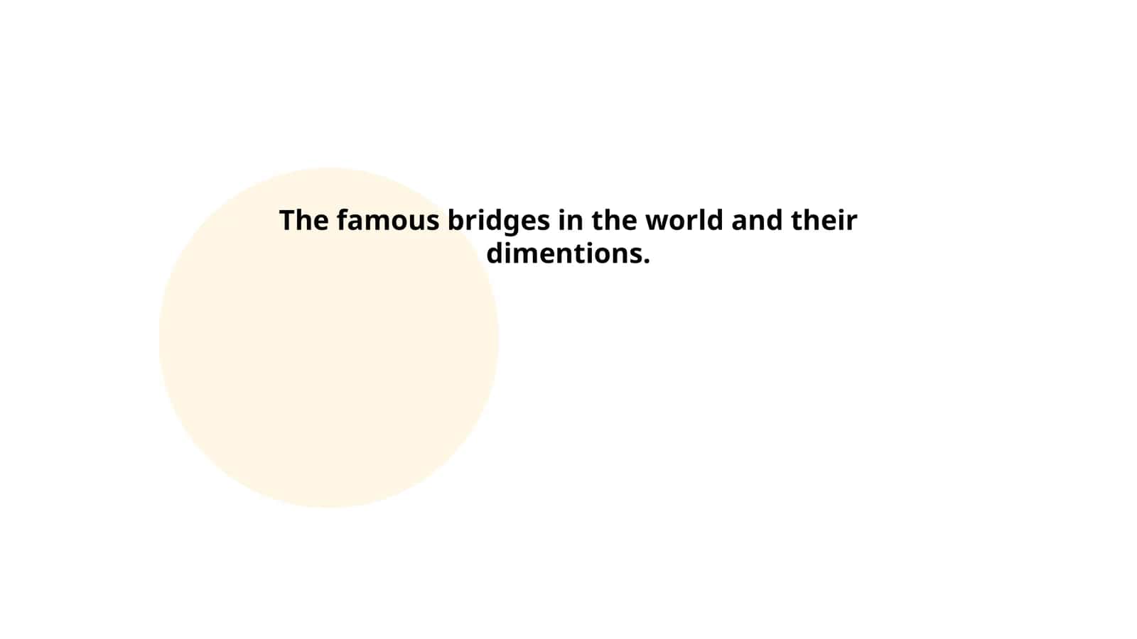 Brooklyn Bridge: Dimensions