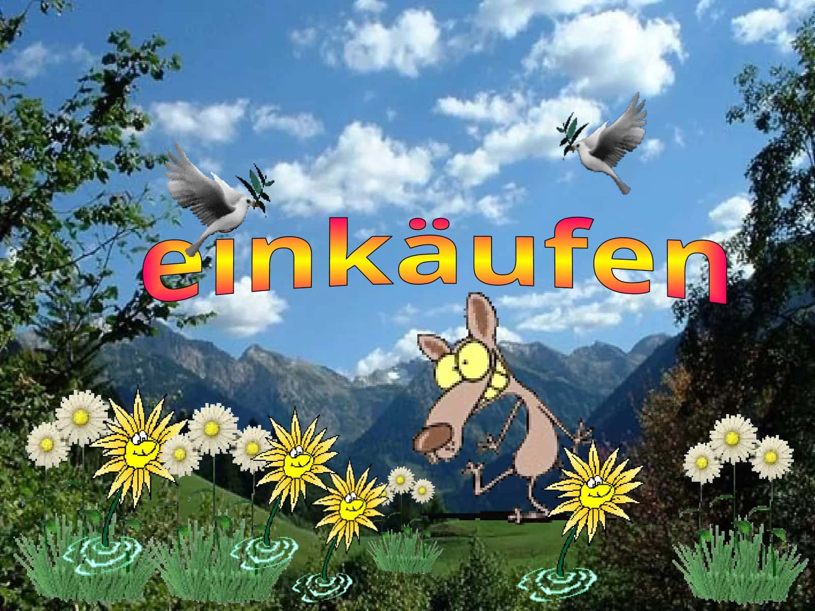 Einkäufen