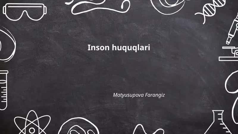 Inson huquqlari