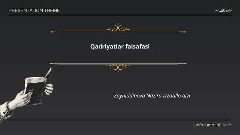 Qadriyatlar falsafasi