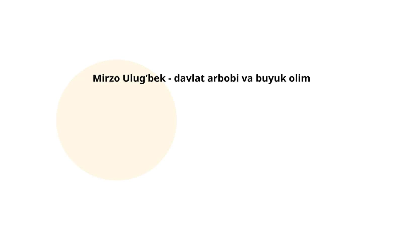 Mirzo Ulugʻbekning hayoti va oilaviy kelib chiqishi