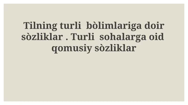 Lingvistik leksikografiya lug'atlari