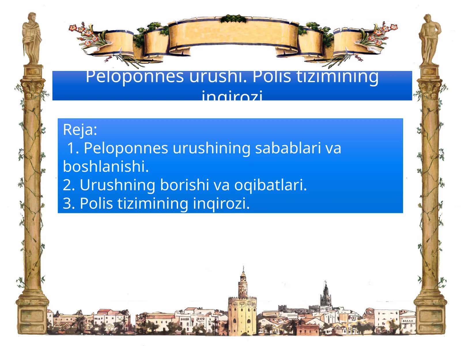 Polistizimining inqirozi