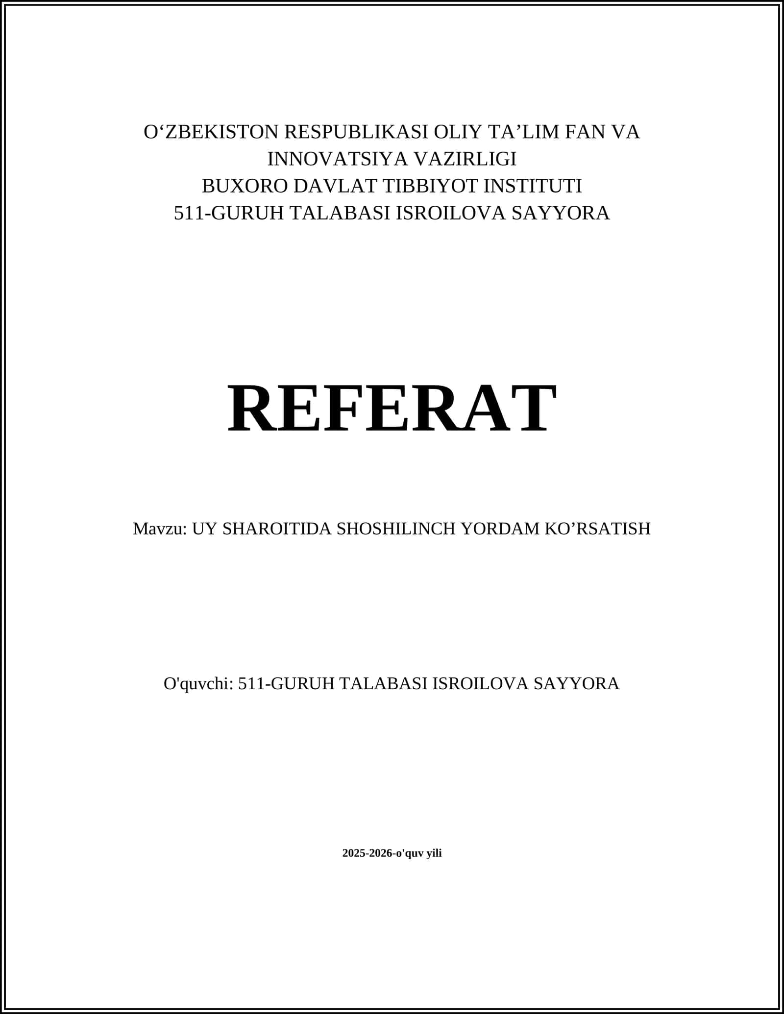 Nafas to'xtashi: CPR va sun'iy nafas ko'rsatish uy sharoitida