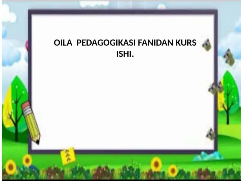 OILA PEDAGOGIKASI FANIDAN KURS ISHI.