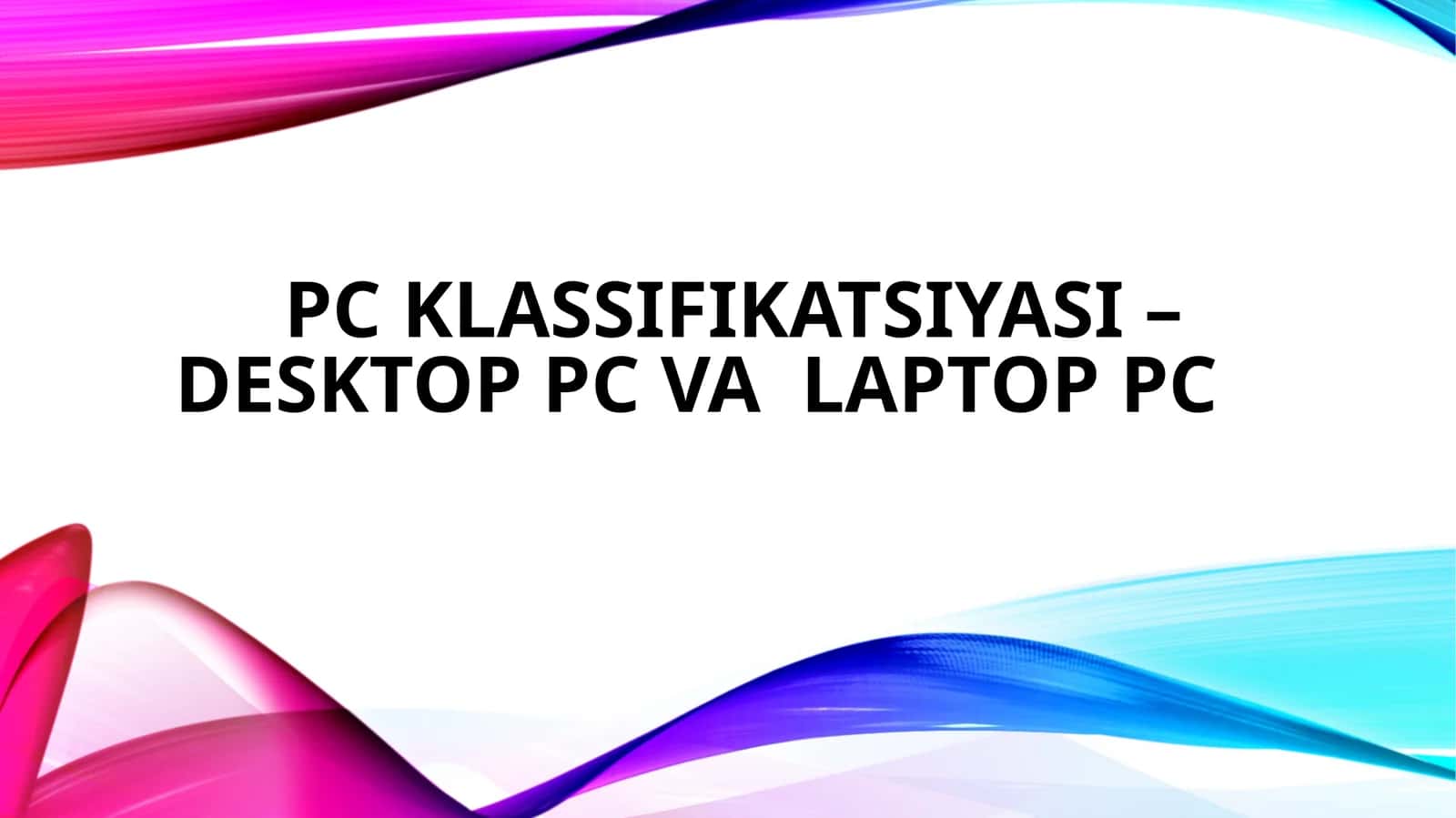 Desktop PC