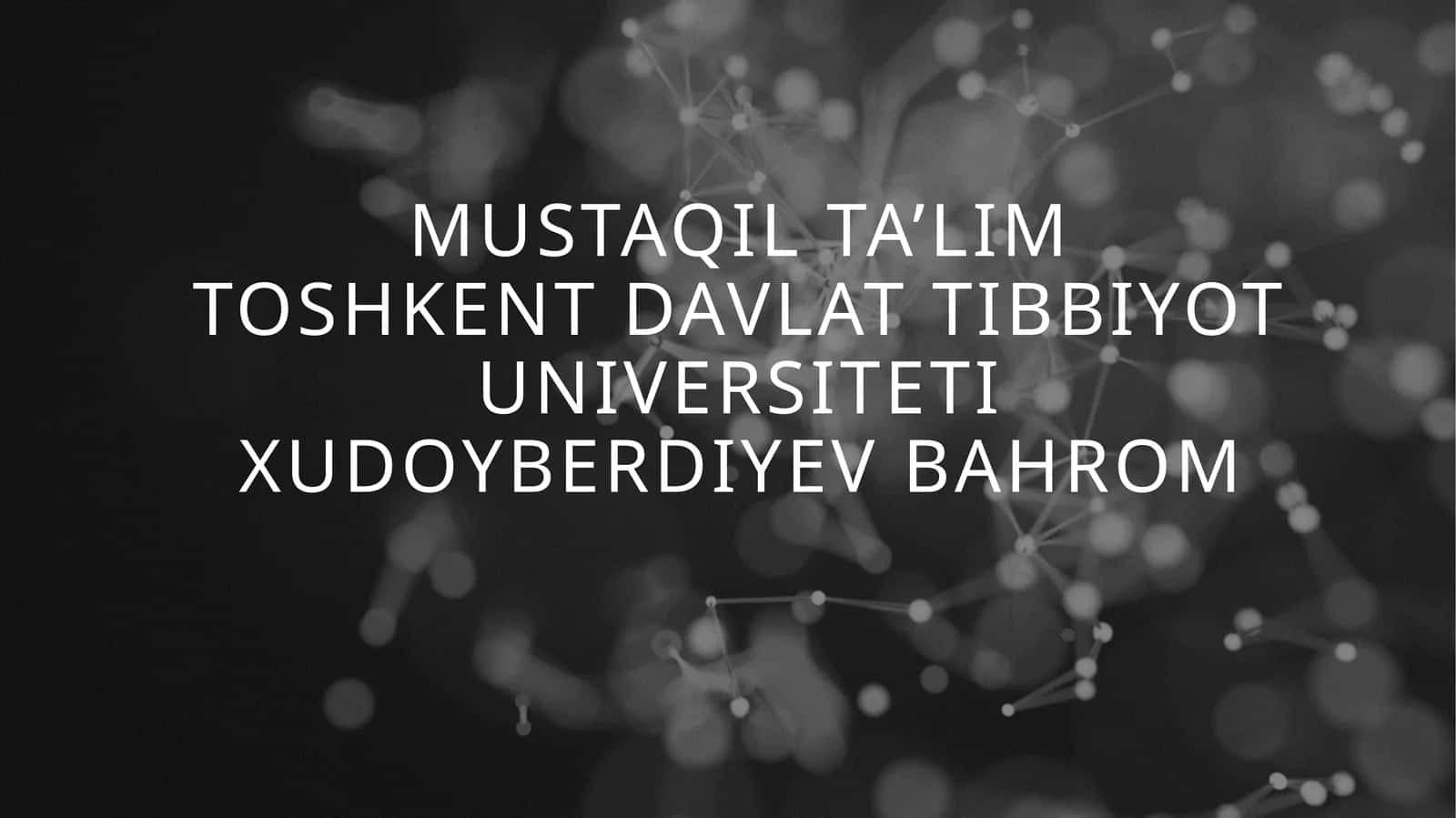 eshitish organi innervatsiyasining xususiyatlari
