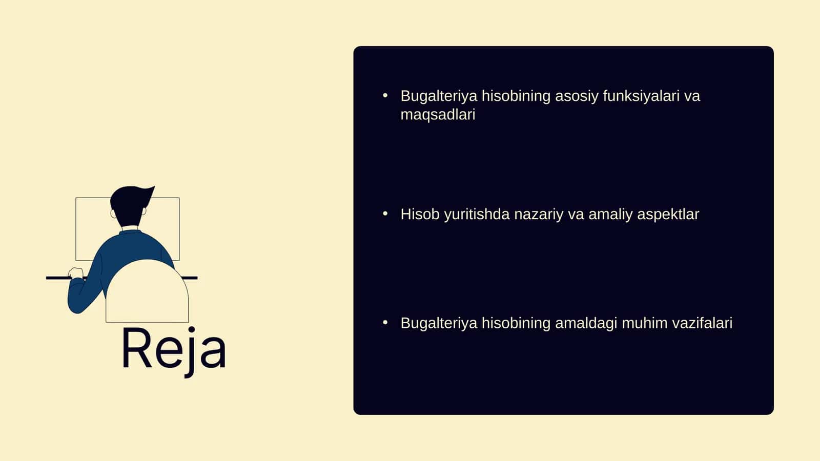 Bugalteriya hisobining asosiy funksiyalari va maqsadlari