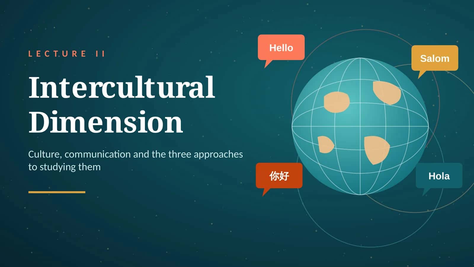 Intercultural Dimension