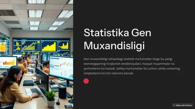 Statistika Gen Muxandisligi