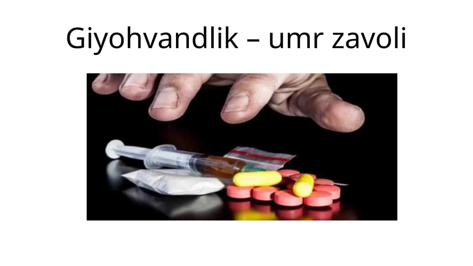 Xalqaro Narkomaniya va Yingi Noslari