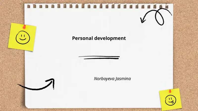 Personal development