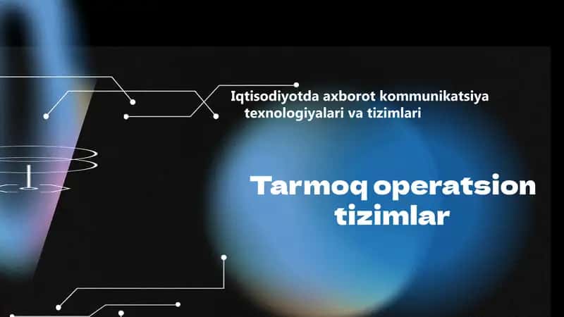 Tarmoq operatsion tizimlar