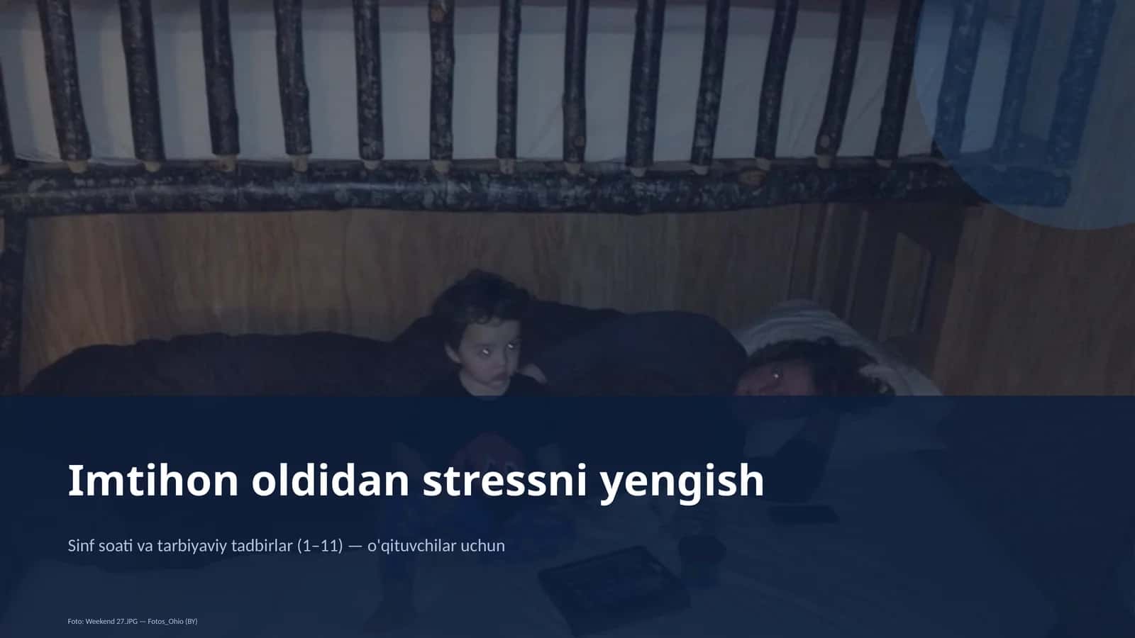 Sinf soati va tarbiyaviy tadbirlar
