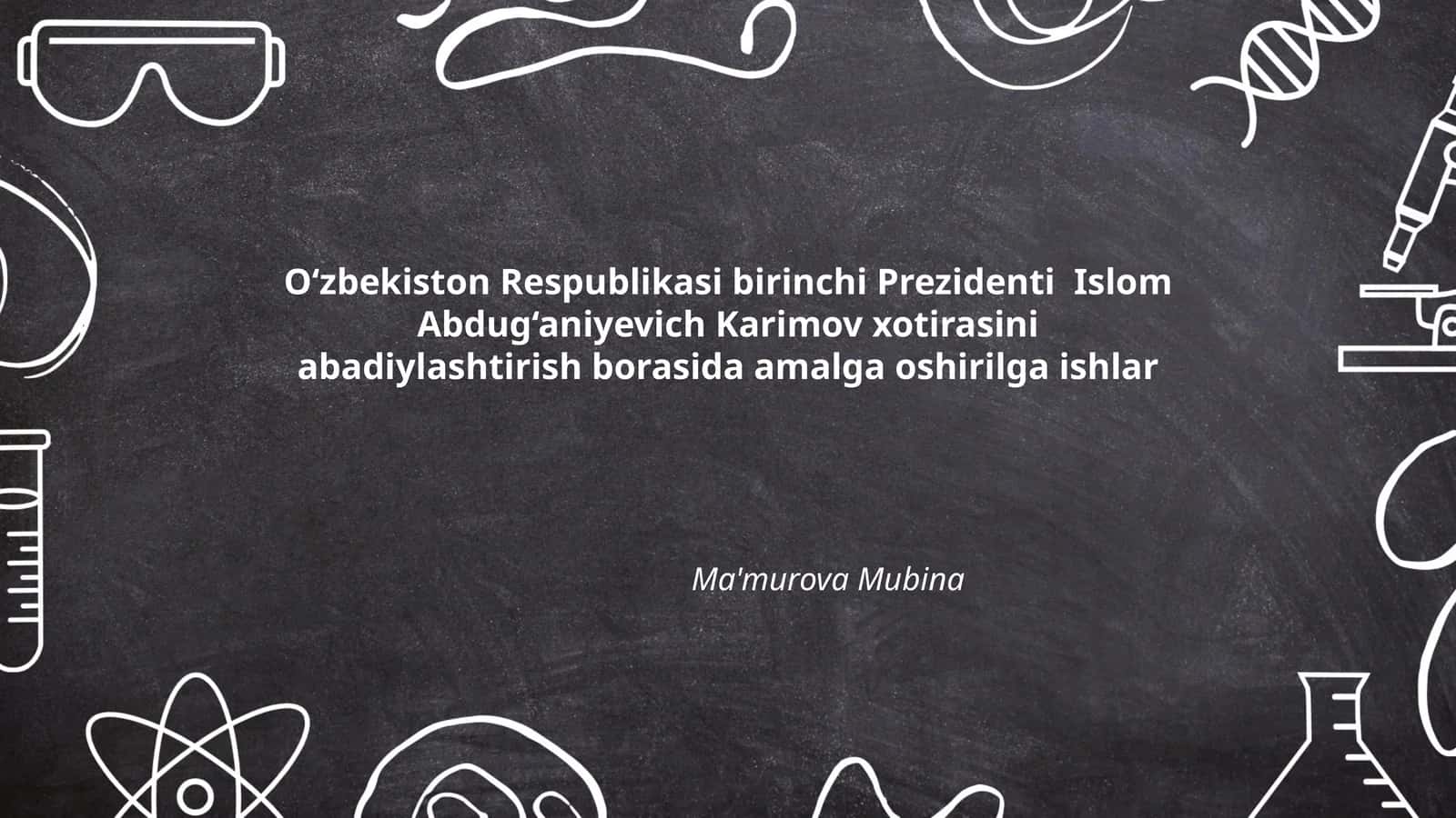 Islom Karimov nomidagi milliy universitet