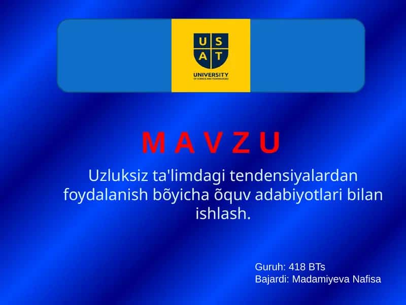 Xalq ta'limi tizimi