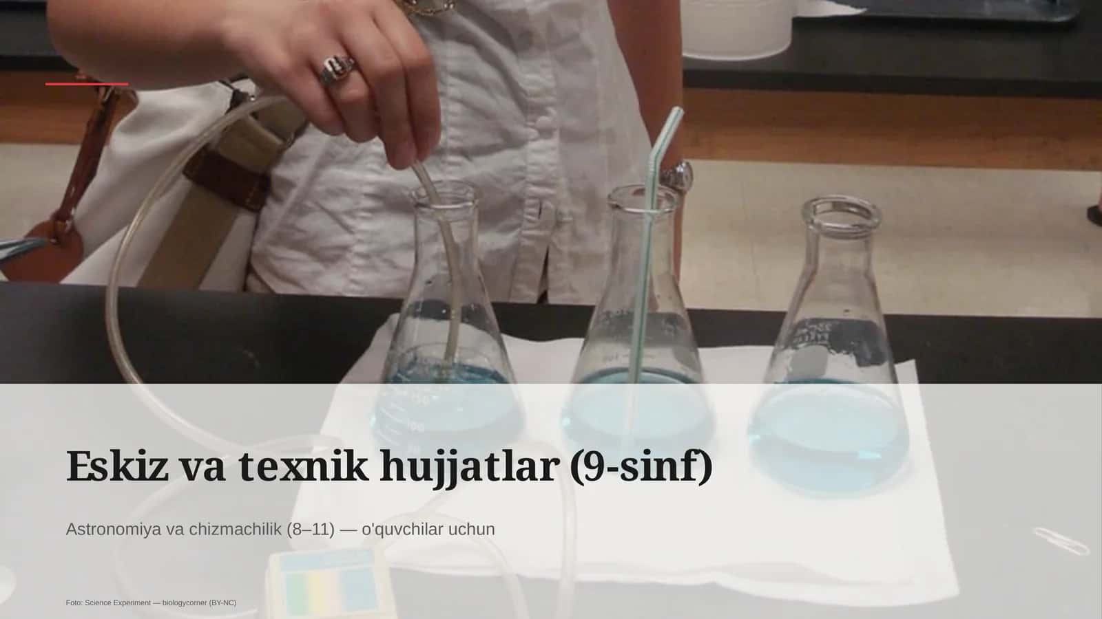 Eskiz va texnik hujjatlar (9-sinf)