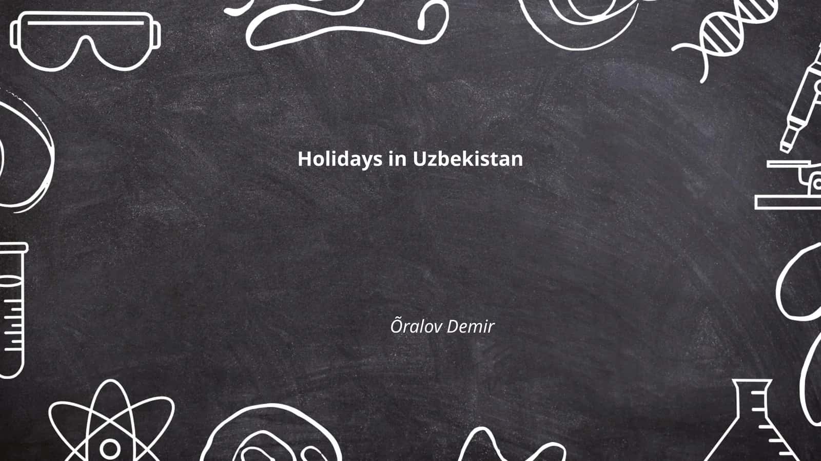 Traditional Uzbek Holidays