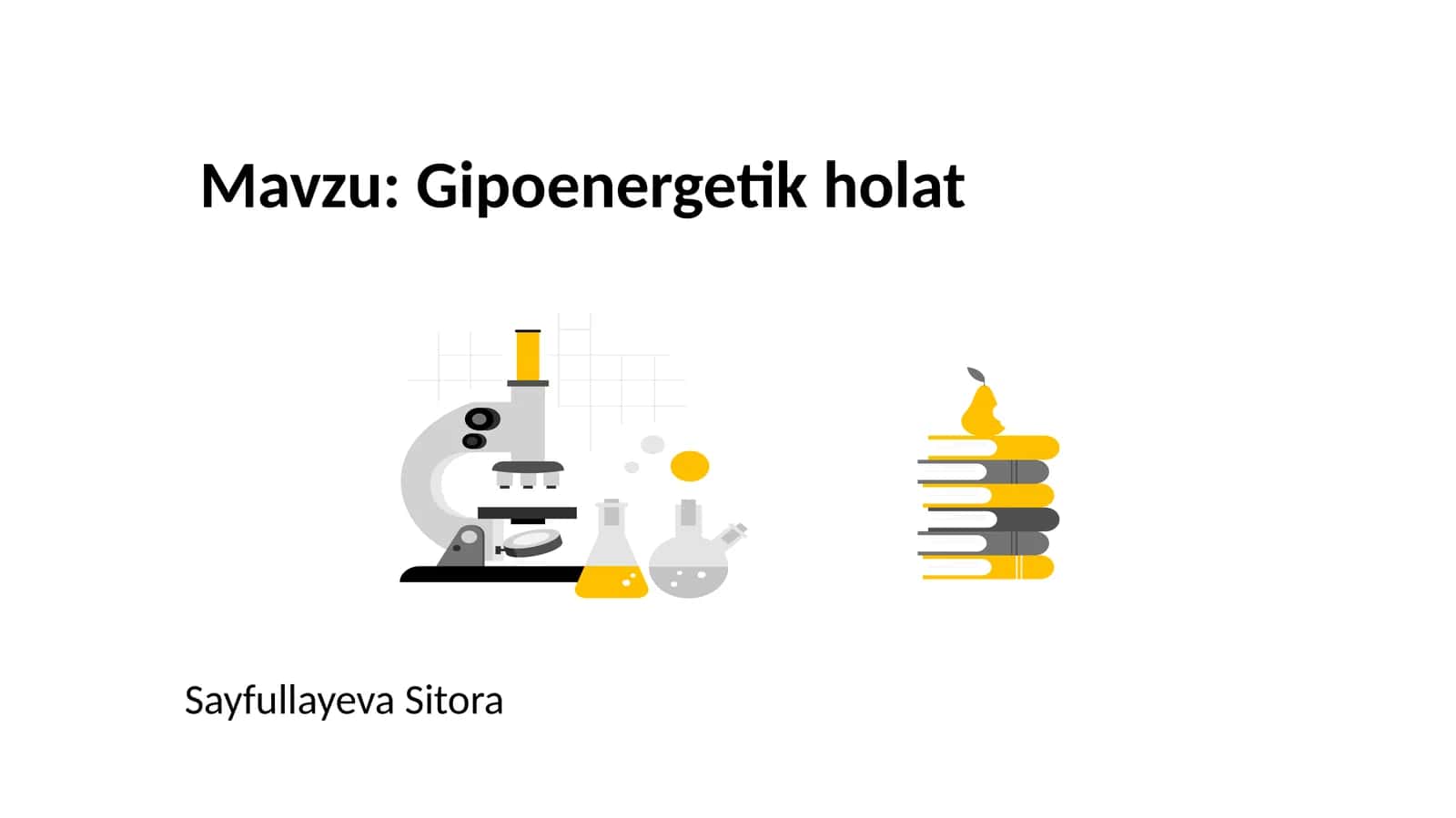 Gipoenergetik holat