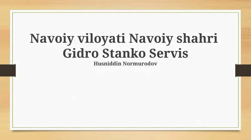 Gidro Stanko Servis