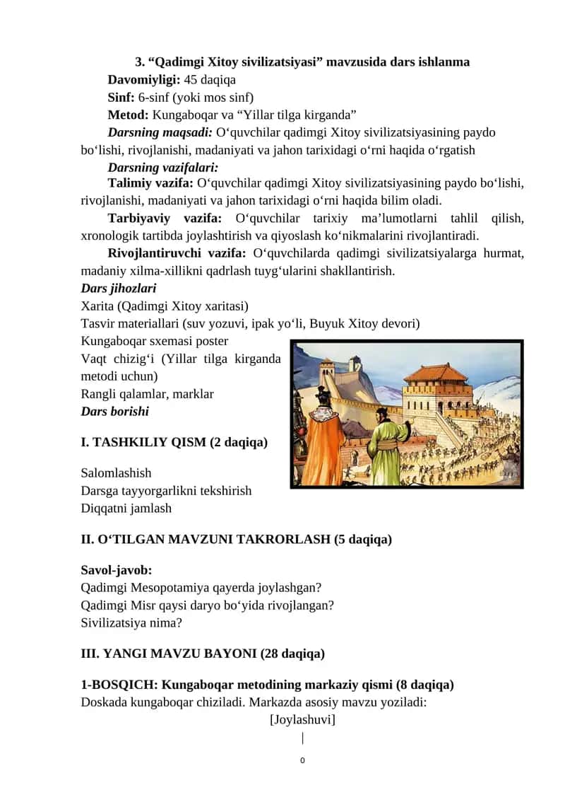 Qadimgi Xitoy sivilizatsiyasi