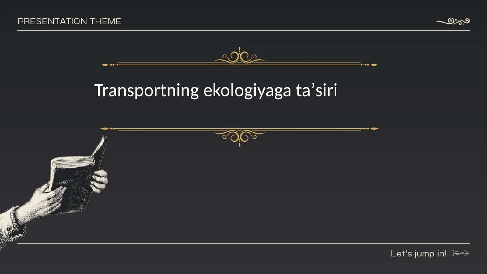 Transportning ekologiyaga ta'siri