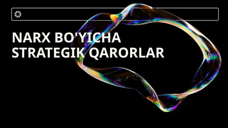 Narx bo'yicha strategik qarorlar