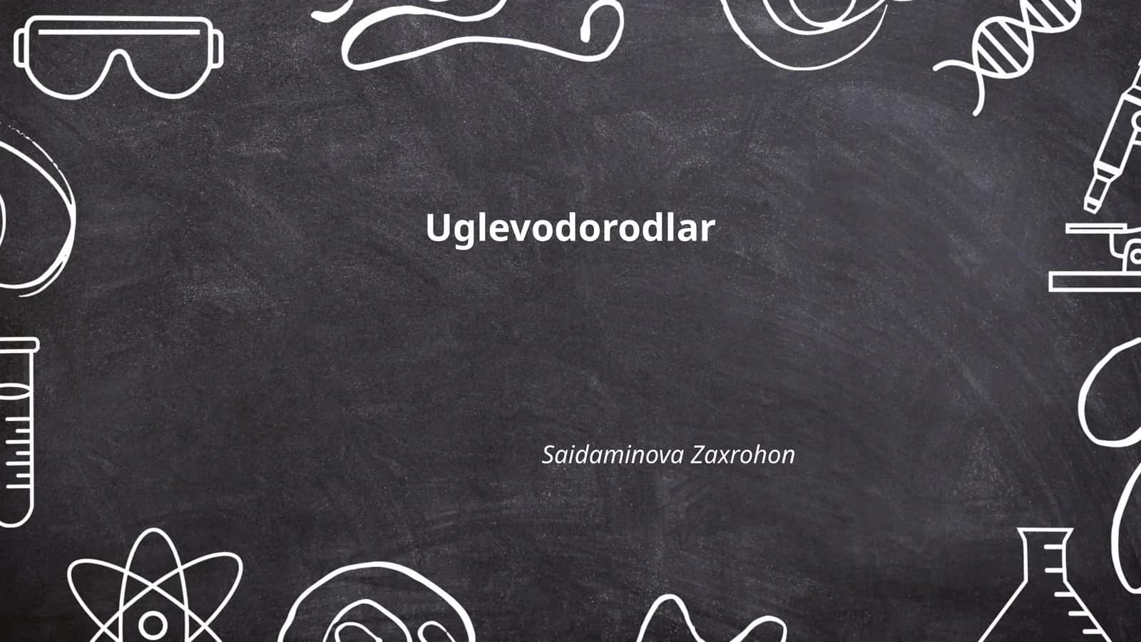 Uglevodorodlar