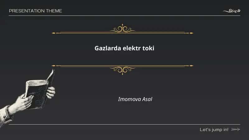 Gazlarda elektr toki