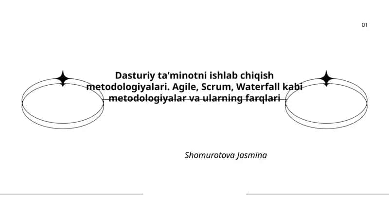 Dasturiy ta'minotni ishlab chiqish metodologiyalari