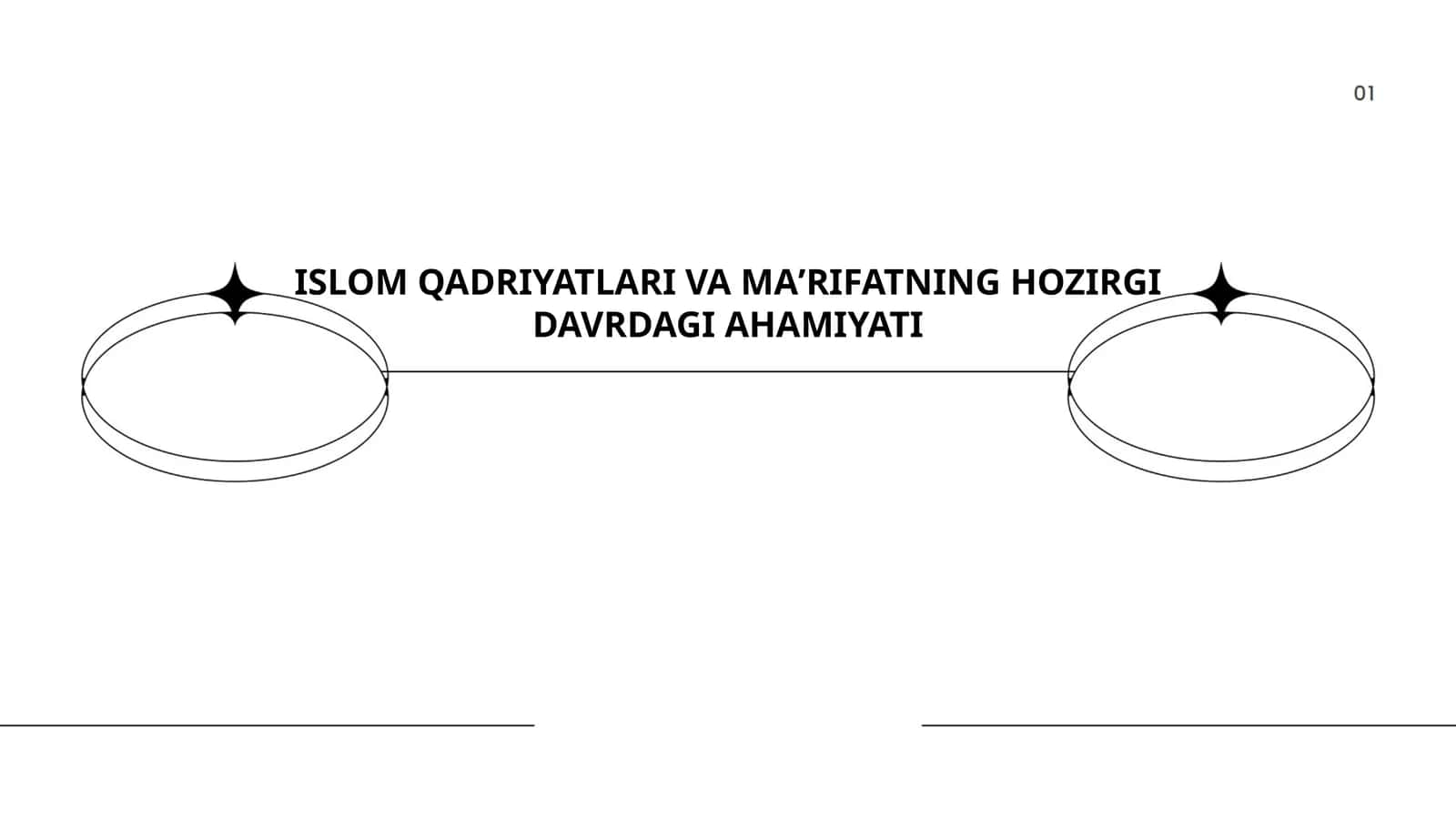 ISLOM QADRIYATLARI VA MAʼRIFATNING HOZIRGI DAVRDAGI AHAMIYATI