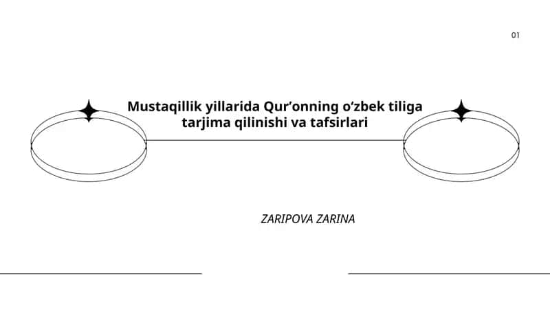 Mustaqillik yillarida Qurʼonning oʻzbek tiliga tarjima qilinishi va tafsirlari