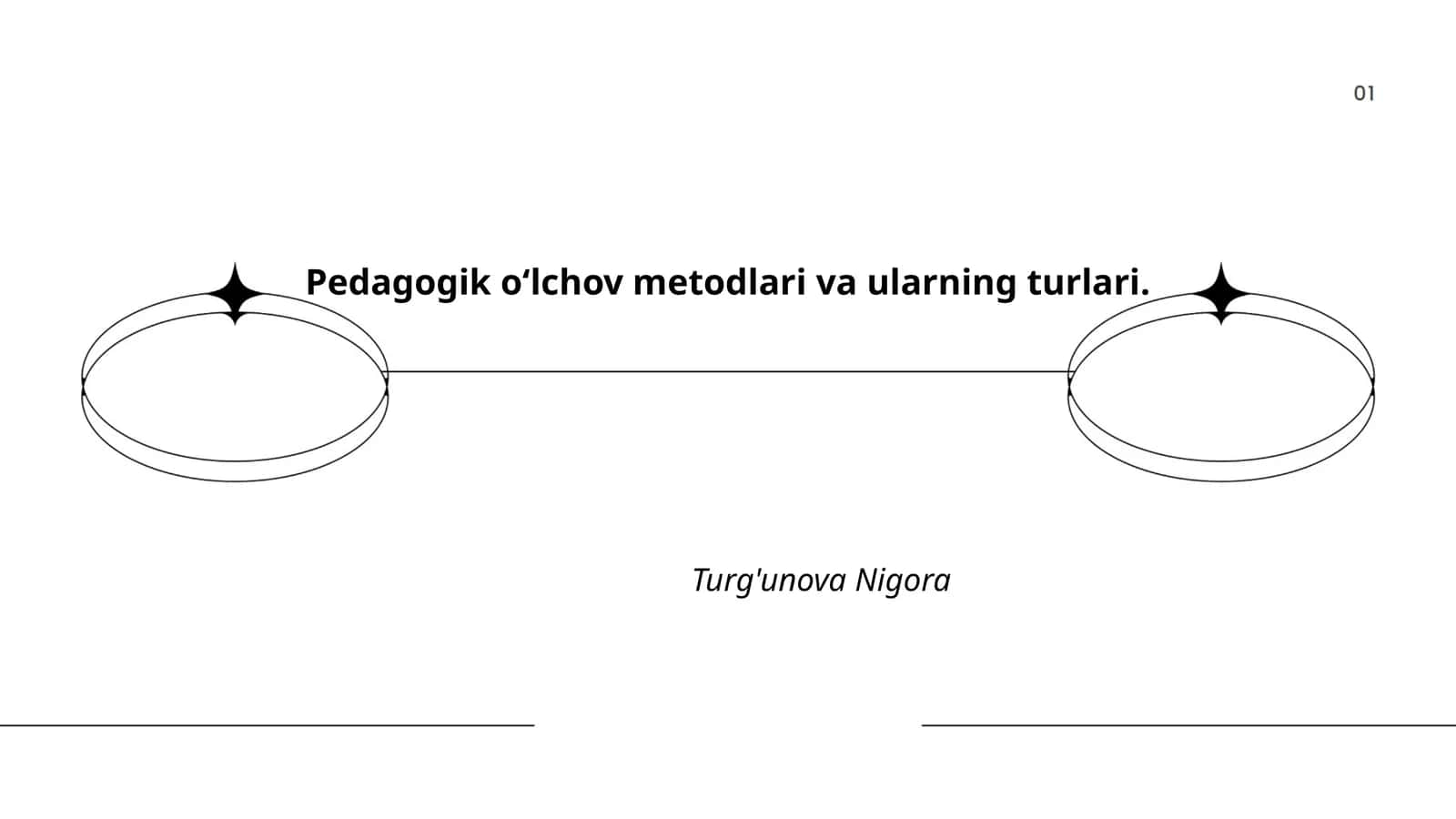 Pedagogik o‘lchov metodlari va ularning turlari
