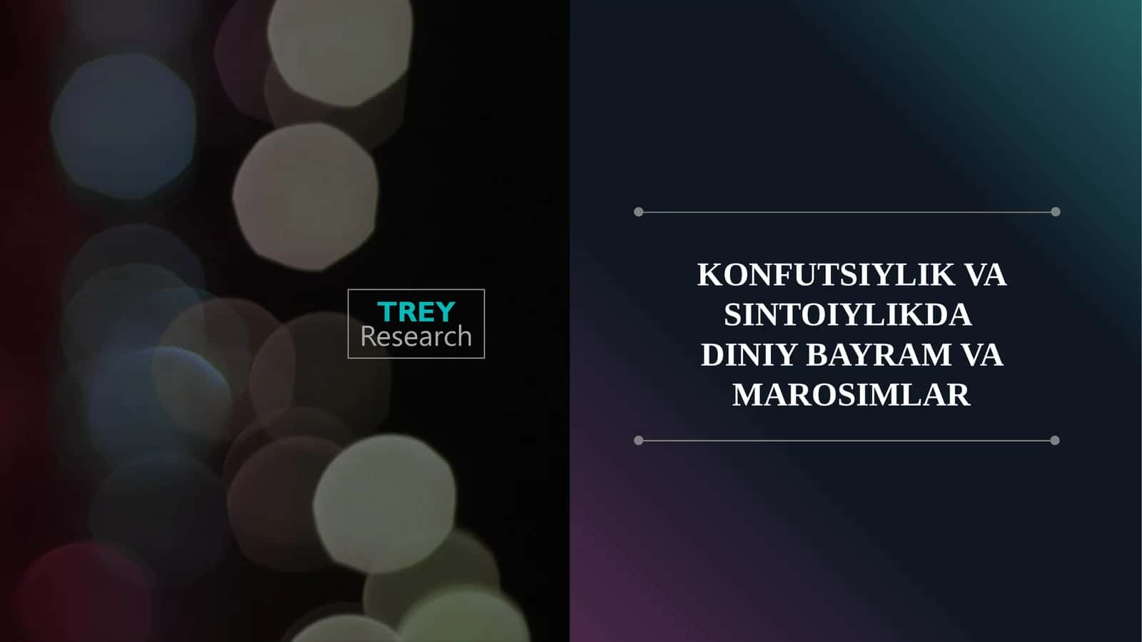 KONFUTSIYLIK VASINTOIYLIKDADINIYBAYRAM VAMAROSIMLAR